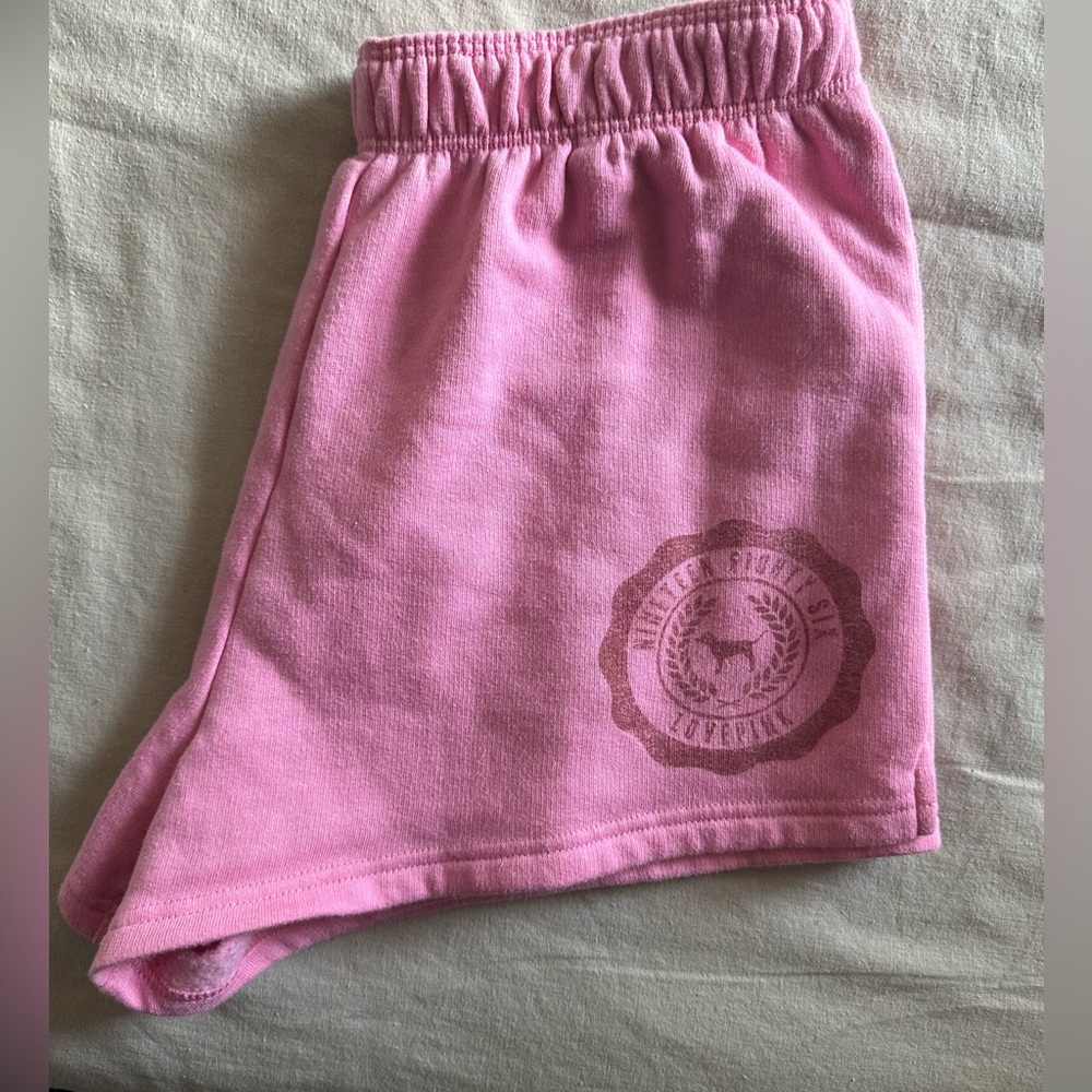 Victoria Secret Pink Cotton Shorts, Size S